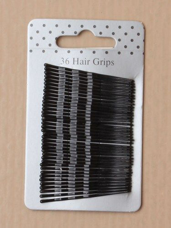 Picture of HD833 / 8336 CARD OF 36 BLACK KIRBY GRIPS 45MM